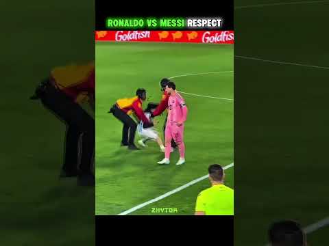 Being Humble is Always a Choice ❤‍🩹🐐 #ronaldo #messi #respect