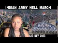 African American React to Indian Army Hell March 2023