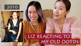 My Sister Liz Reacts To My Old OOTDs | Laureen Uy