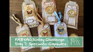 Specimen Capsules Tags