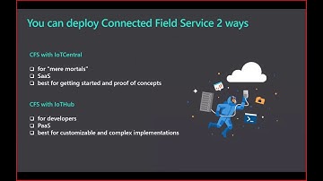 Spring 2019 Release: Connected Field Service