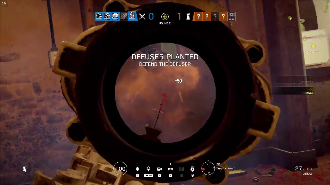 R6 Siege epic gamer moment - YouTube