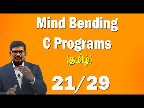 #21 Count Occurrences of a substring in a given string || Mind Bending C Programs in Tamil
