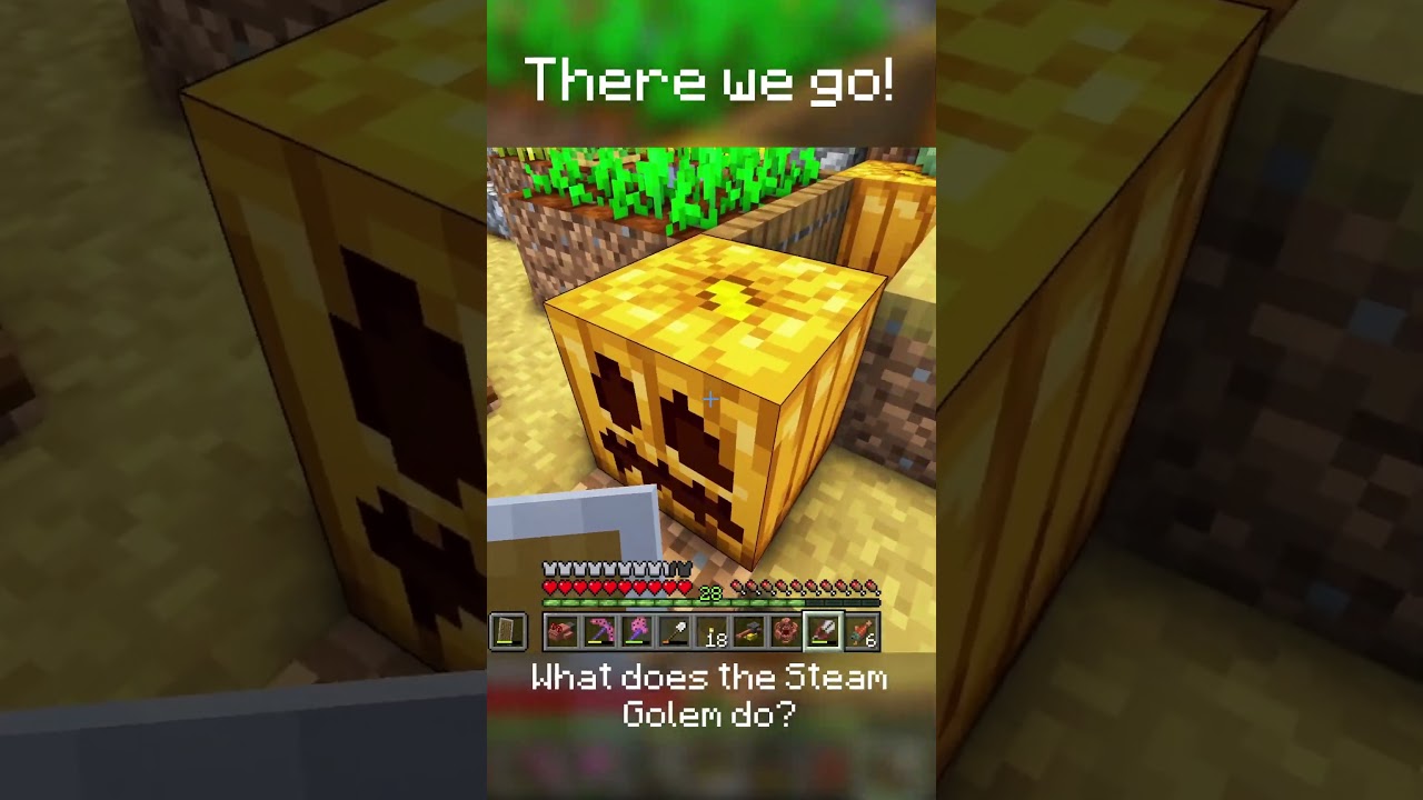 Buying a Steam Golem for my Villagers 