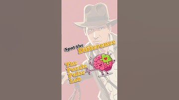 ⚡ 99% FAIL This Spot the Difference Challenge! Can YOU Beat It? Indiana style!