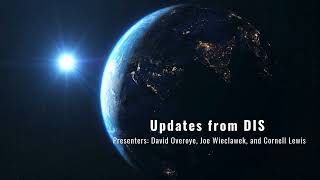 2025 GLOBE Annual Meeting: Updates from DIS