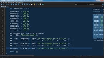0022   Wt C++ Arrays