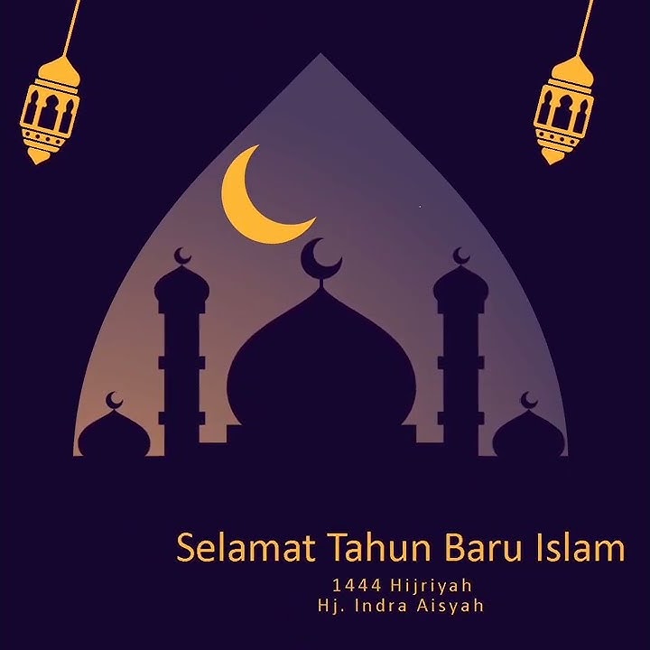 Video Ucapan Tahun Baru Islam 1444 H