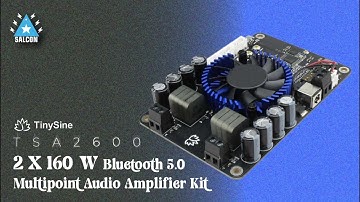 160WX2 Multipoint Bluetooth 5.0 Audio Amplifier Kit : Let