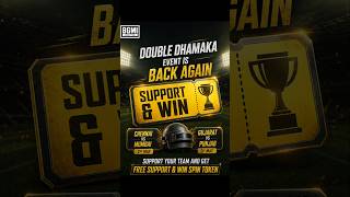 Double Token Offer 😱 | 1 Match = 2 Tokens | Bgmi Cricket League Prediction