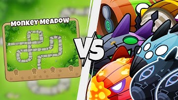 How Fast Can You Beat Every Boss on Monkey Meadow in BTD6?