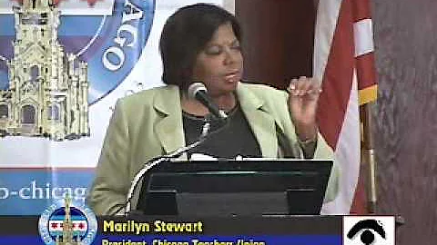 Marilyn Stewart, President, Chicago Teachers Union