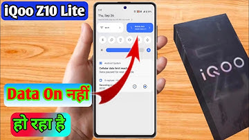 iqoo z10 lite data on nahi ho raha hai, iqoo z10 lite data on off problem