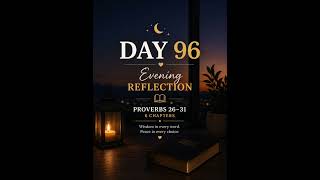 Character Matters More Than Talk | Day 96 (Proverbs 26–31) #shorts