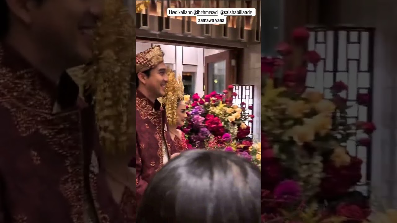 Resepsi Ibrahim Risyad & Salshabilla Adriani 