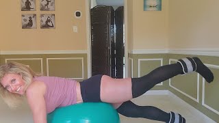 Build The Booty | Ball & Ankle Weights | Reba Fitness