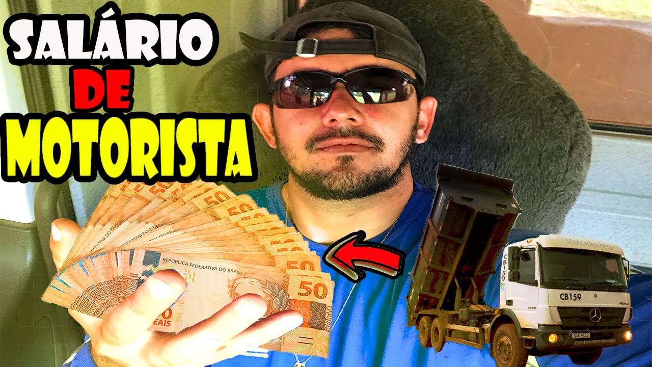 REVELEI O MEU SALÁRIO DE MOTORISTA | ''Caminhão Truck'' - YouTube