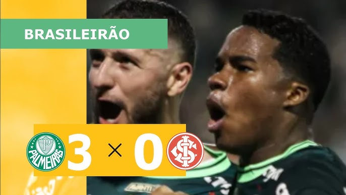 Palmeiras x Internacional: onde assistir ao vivo, horário e escalações do  jogo pelo Brasileirão