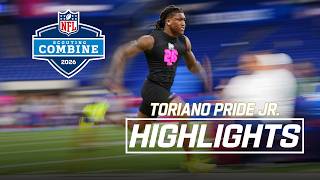 Toriano Pride Jr.'s 2026 NFL Scouting Combine Workout