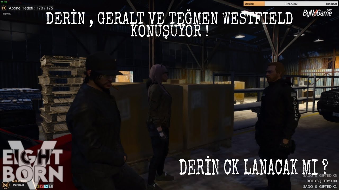 EightbornV | DERİN & GERALT TEĞMEN WESTFIELD İLE GÖRÜŞÜYOR | DERİN CK ?