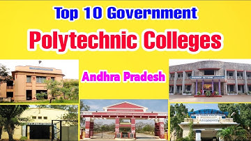 Top 10 Government Polytechnic Colleges in Andhra Pradesh||ap polycet||Polycet