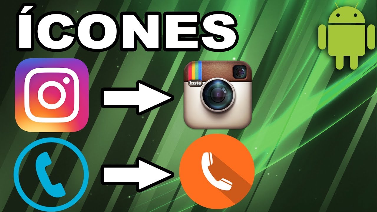 COMO MUDAR OS ÍCONES DO CELULAR