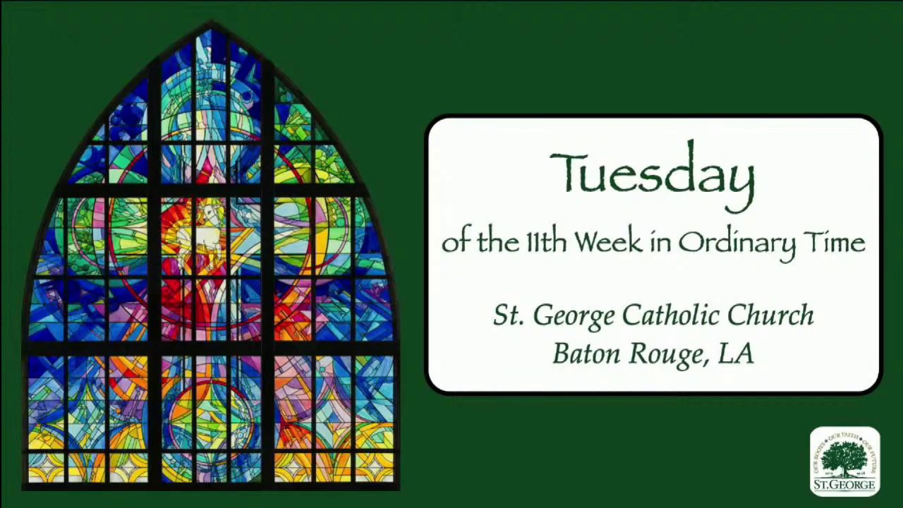 St. Catholic Church, Daily Mass, June 16, 2020 Part 1 YouTube