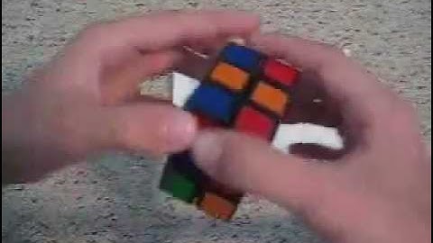 How to solve a 3x3x2 (Rubik