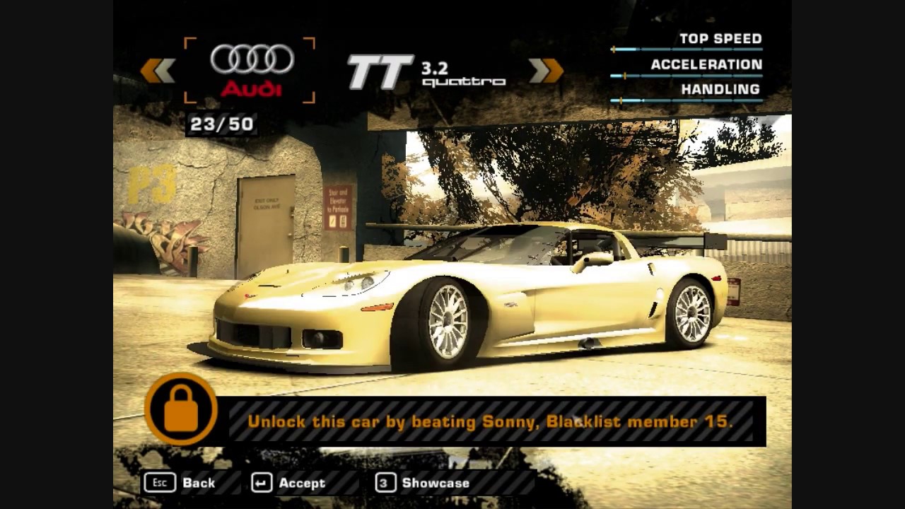 Nfs mw регулировка машины