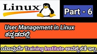 "Complete Linux User Management Tutorial in Kannada | neeltechjunction"