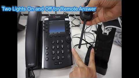 INNOTALK Pioneer Wireless Headset (Model w779) with Poly EHS cable works with Polycom Desk Phone