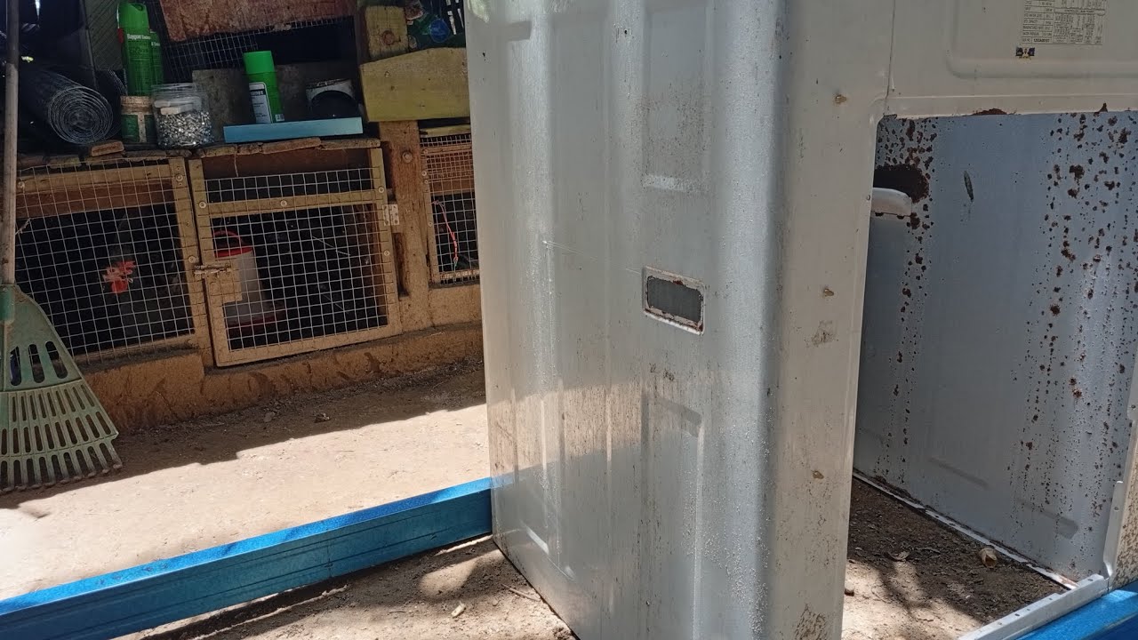 VIDEO-25 : DIY REBAN DARI BODY WASHER MACHINE.