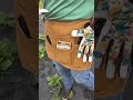 Having the right garden apron that holds all your garden tools is a game changer 🌿 Six pockets,