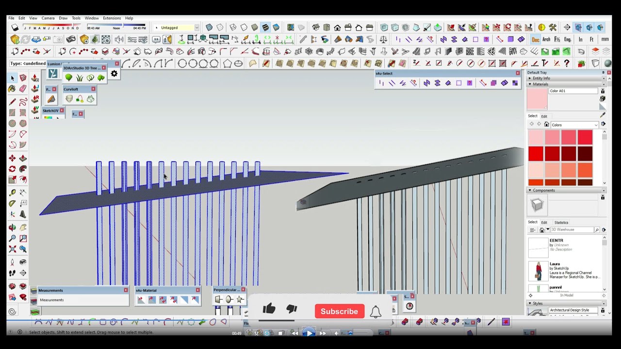 How To Trim A Line In Sketchup
