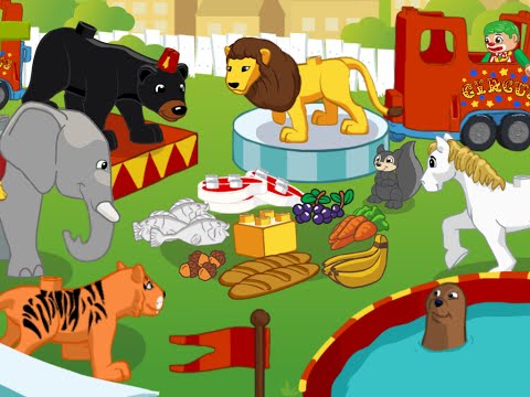 Мультфильм про зоопарк лего