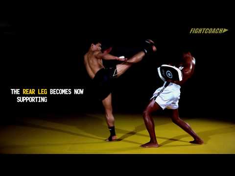 Roundhouse & Spinning Kick Combo: instructional