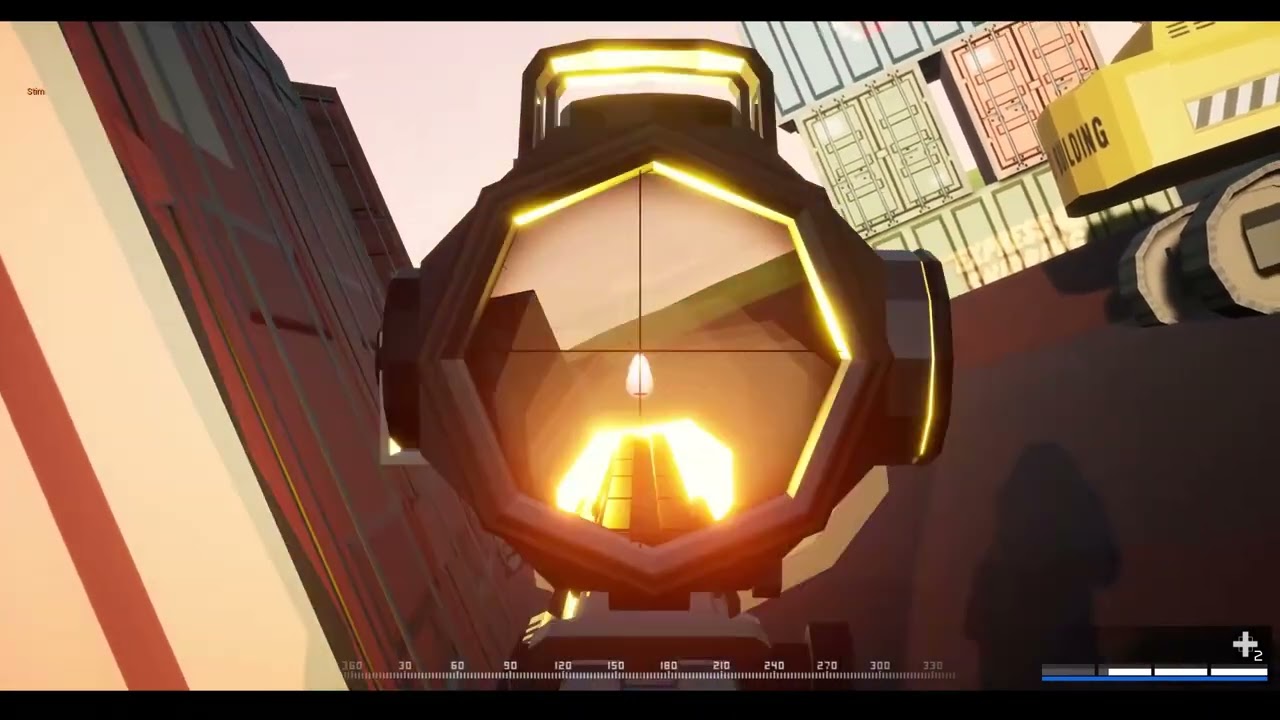 [Showcase] Extraction gameplay test #1 - Low-Poly Looter-Shooter FPS project