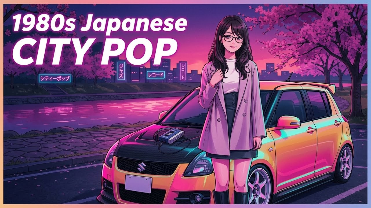 Japanese 80s Music】Neon Whisper, ささやくネオン | Tokyo Late
