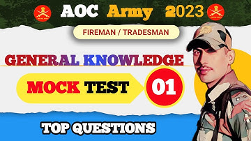 AOC MOCK TEST #aoc #aocrecruitment
