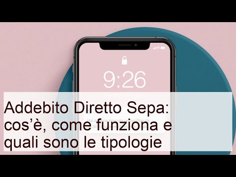 Video: Cos'è l'addebito diretto?