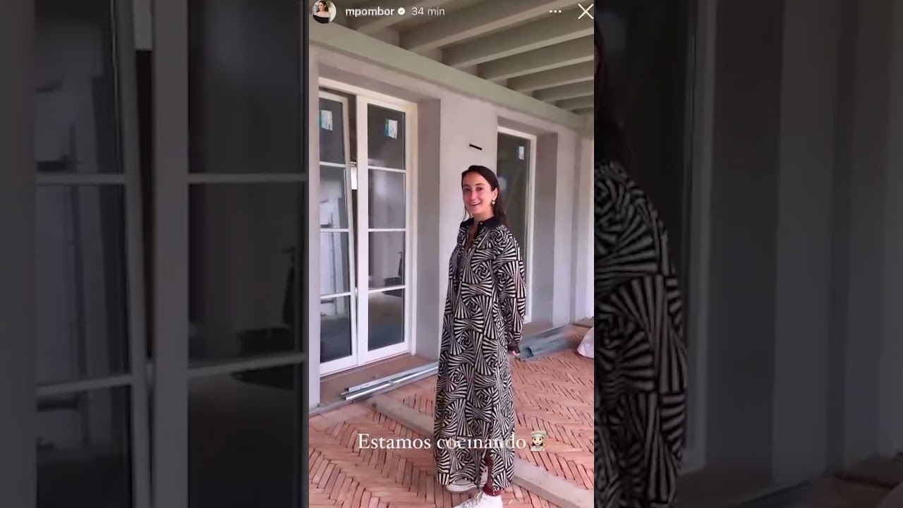 Marta Pombo muestra los avances de su futura casa en Cantabria