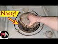 Ref:MkpAXR01gXQ Cleaning a dishwasher filter, sump, &amp; chopper