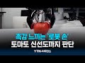 사람처럼 촉감 느끼는 '로봇 손'...토마토 신선도까지 판단