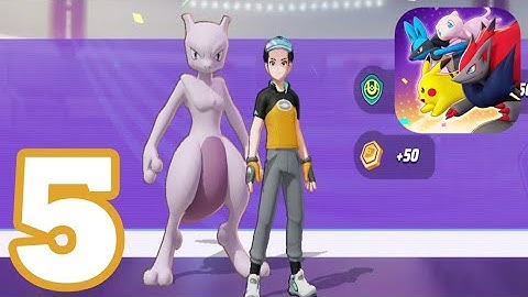 Pokémon UNITE - Gameplay Walkthrough Part 5 - Mewtwo (Android, iOS)