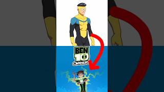 Drawing Invincible in the Ben10 Omniverse art style