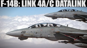 F-14B Tomcat: Datalink (Link 4A & C) Tutorial | DCS WORLD