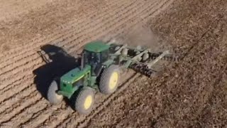 Working Ground Ahead Of The Corn Planter