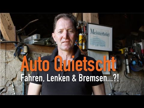 Video: Warum quietscht mein Auto beim Fahren?