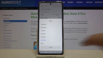 How to Change Screen Timeout in XIAOMI Redmi Note 9 Pro Max – Customize Display Settings