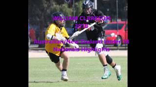 William Clarkson 2018 Australian Lacrosse Nationals Highlights